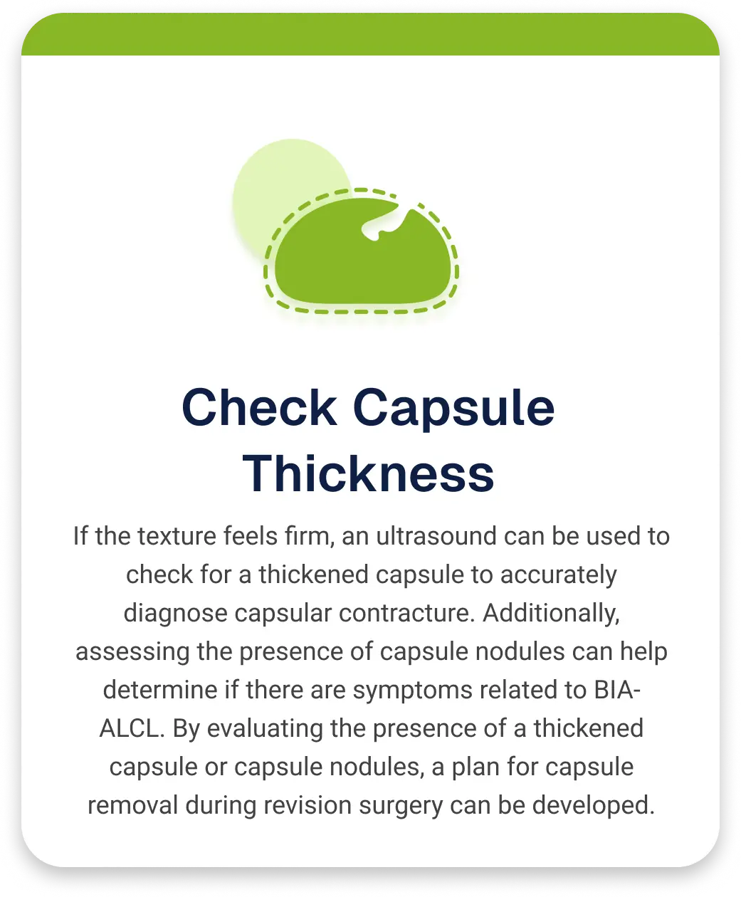Implant Card (Check Capsule Thickness)