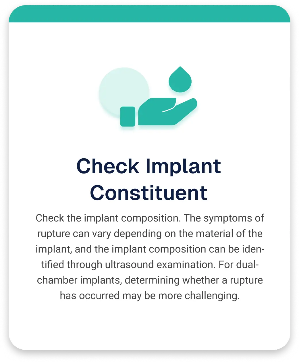 Implant Card (Check Implant Constituent)